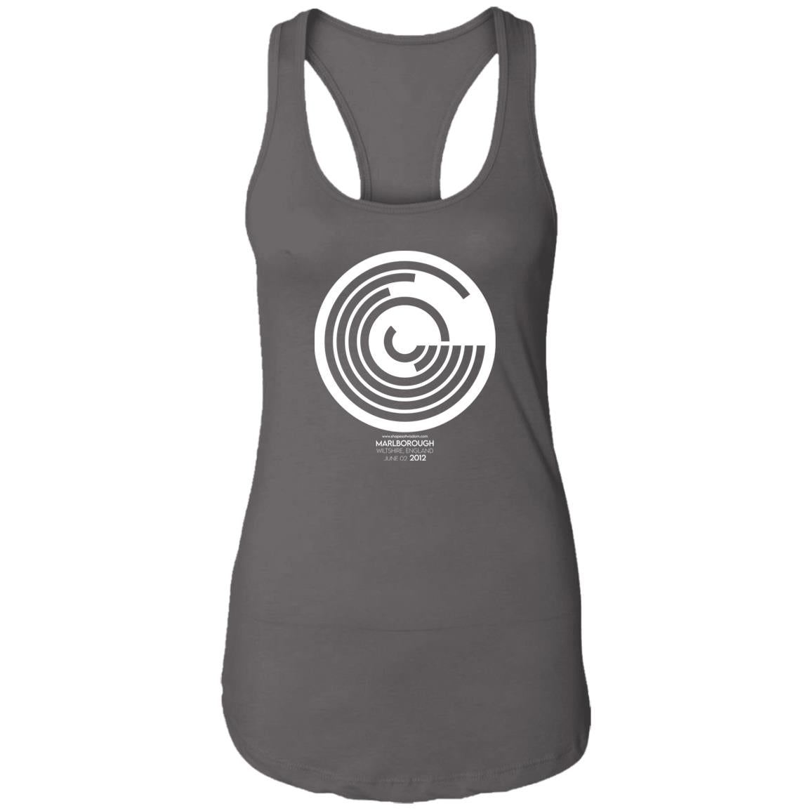 Crop Circle Racerback Tank - Marlborough 4