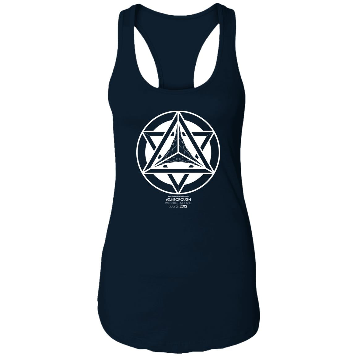 Crop Circle Racerback Tank - Wanborough