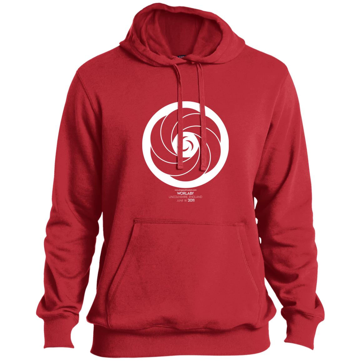 Crop Circle Pullover Hoodie - Worlaby