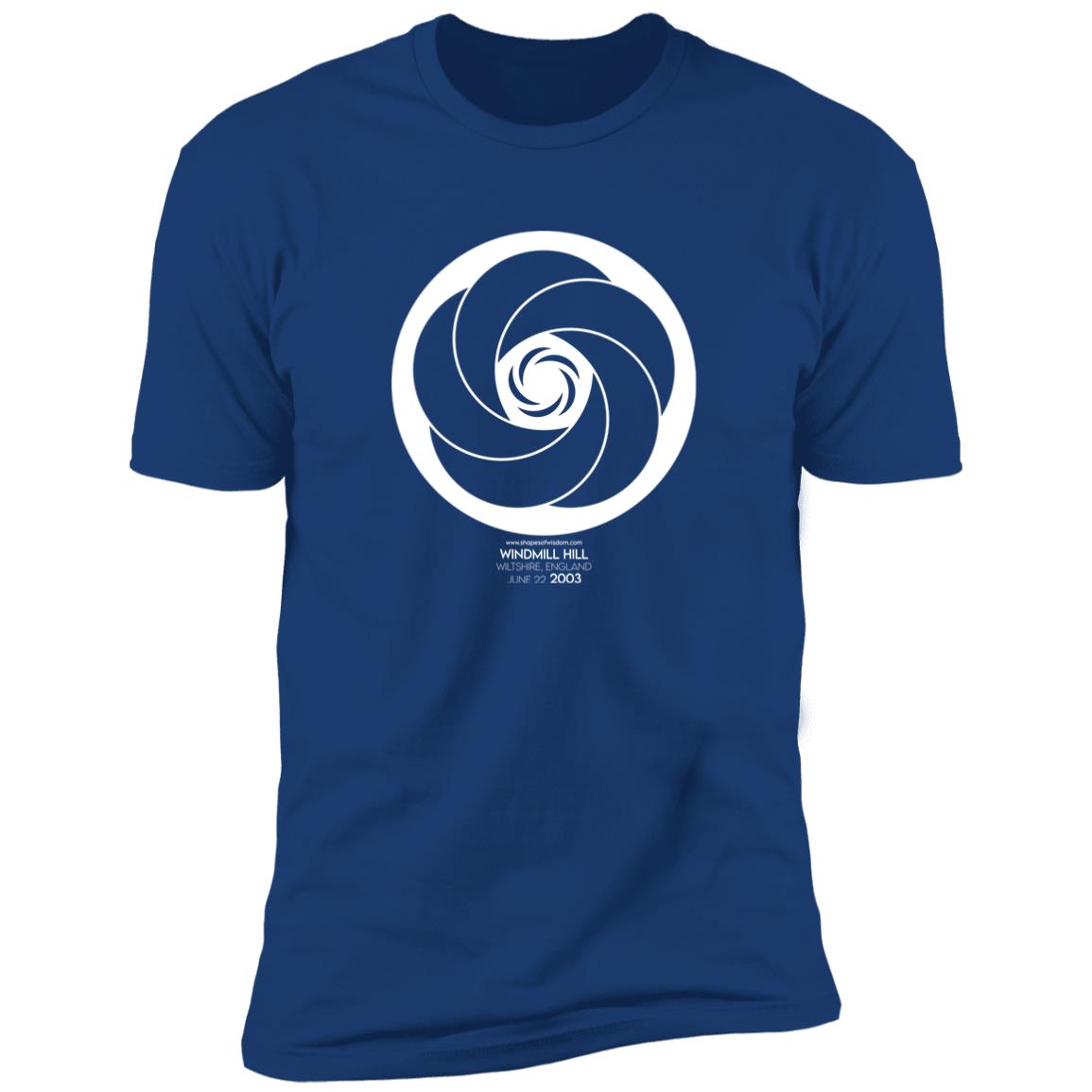 Crop Circle Premium T-Shirt - Windmill Hill 9