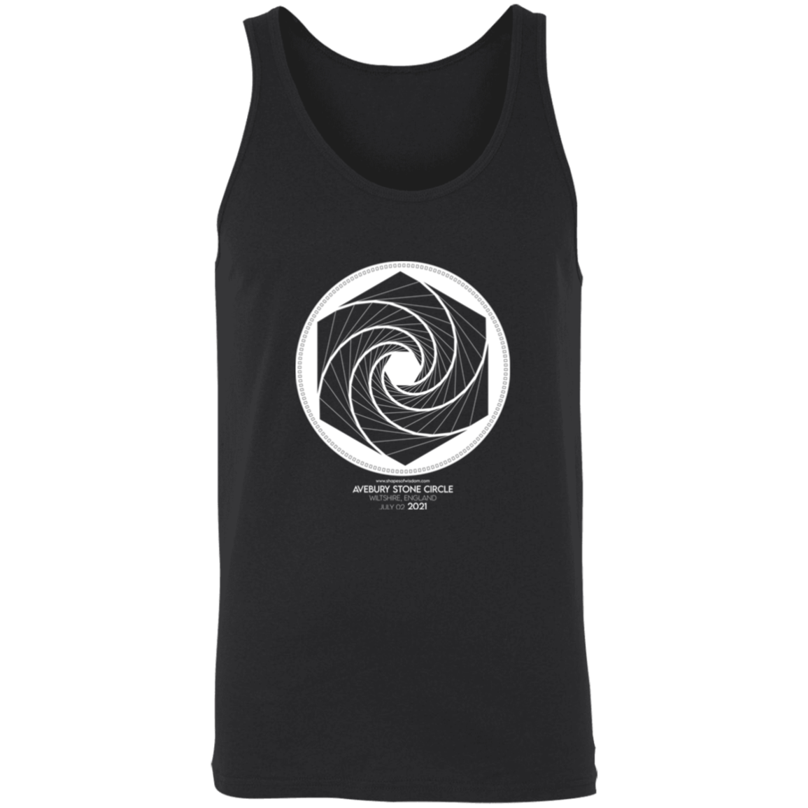 Crop Circle Tank Top - Avebury Stone Circle 3