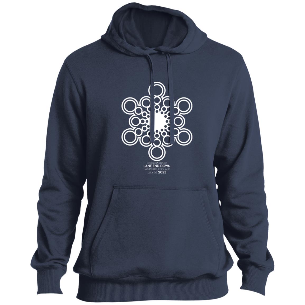 Crop Circle Pullover Hoodie - Lane end Down 3