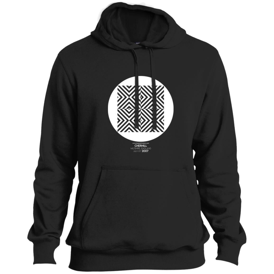 Crop Circle Pullover Hoodie - Cherhill 6