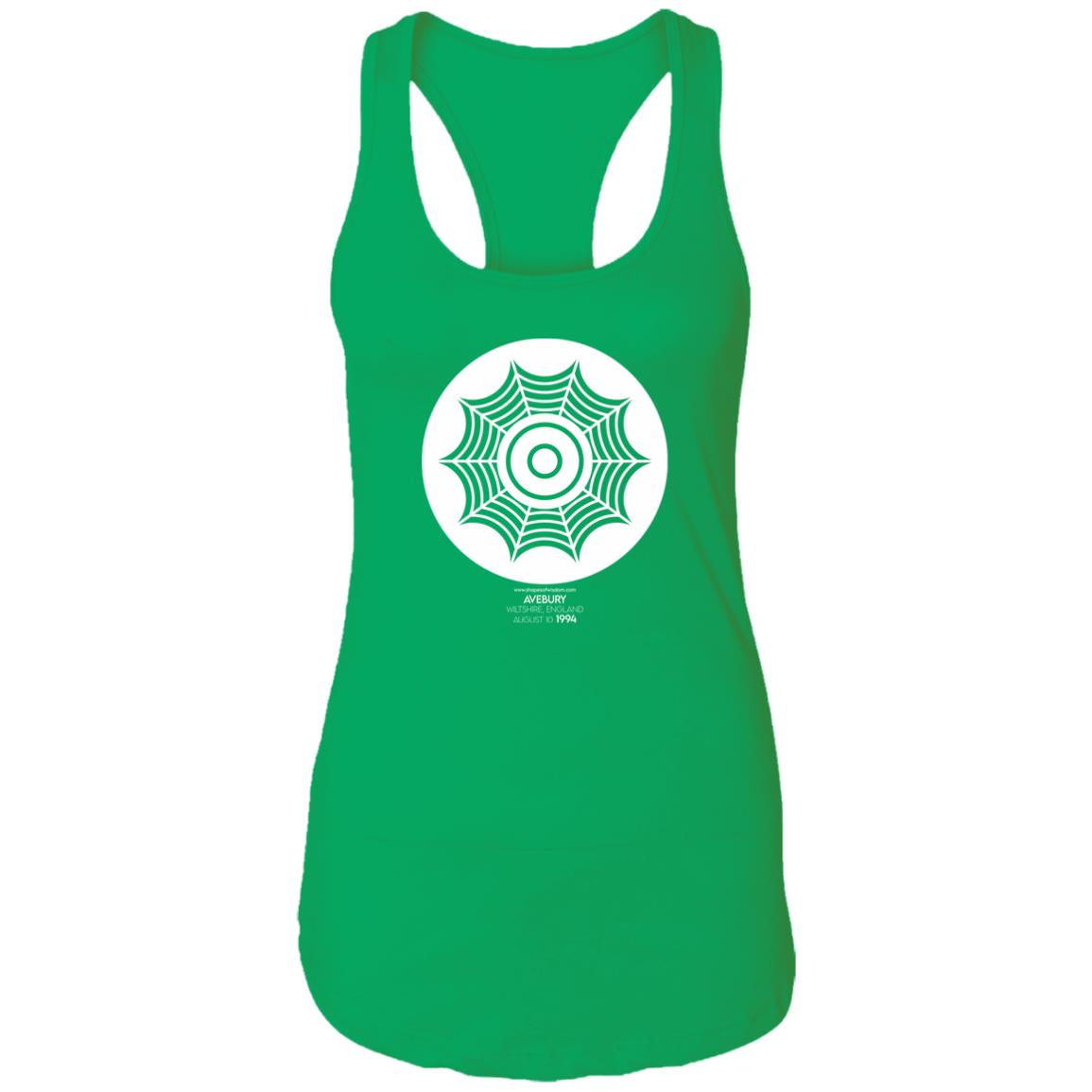 Crop Circle Racerback Tank - Avebury 3