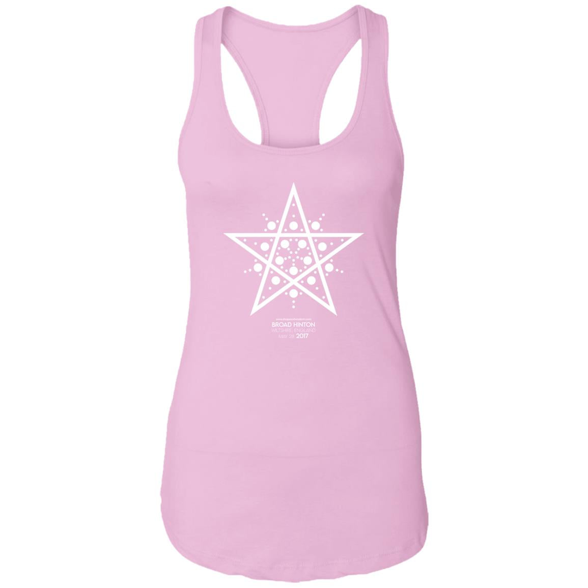 Crop Circle Racerback Tank - Broad Hinton