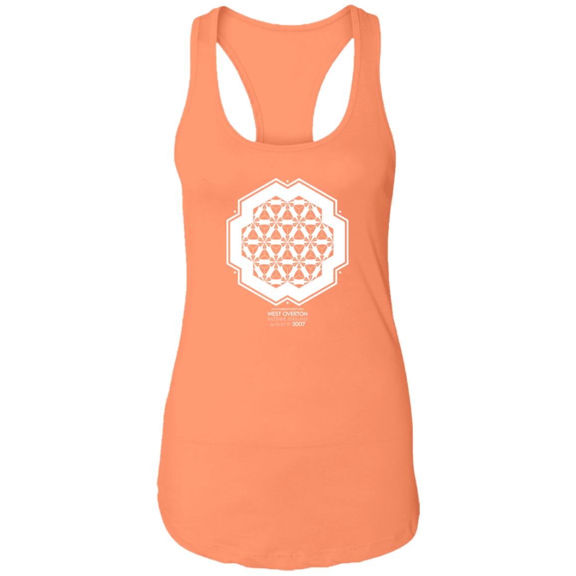 Crop Circle Racerback Tank - west Overton