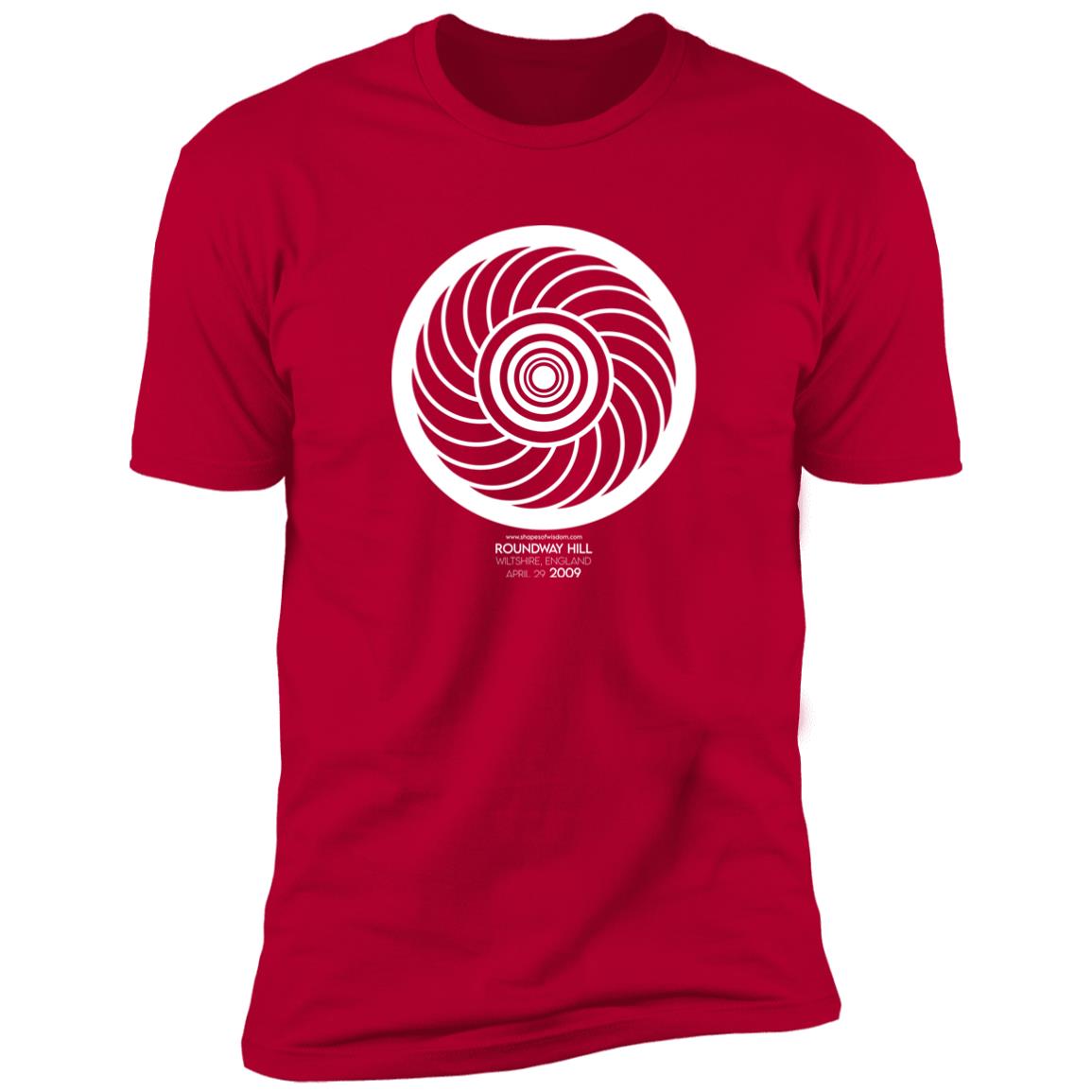 Crop Circle Premium T-Shirt - Roundway Hill