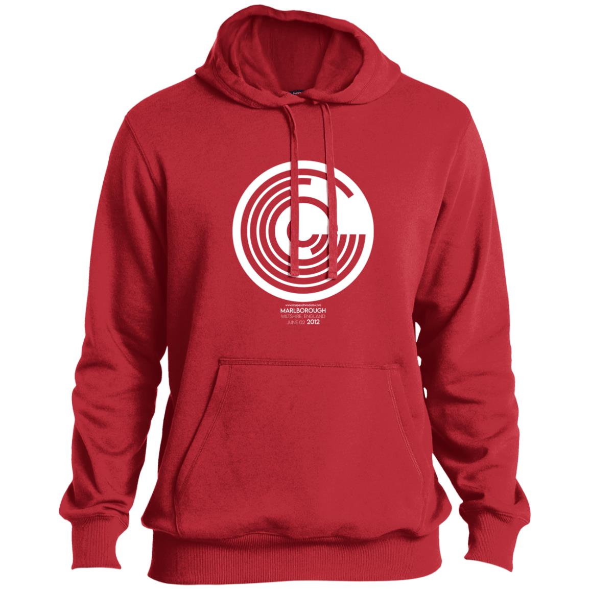 Crop Circle Pullover Hoodie - Marlborough 4