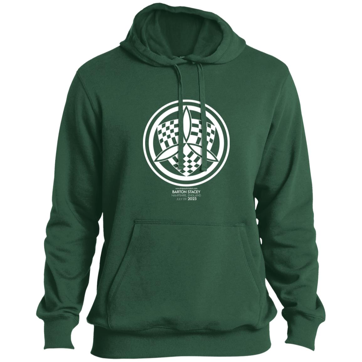 Crop Circle Pullover Hoodie - Barton Stacey 2