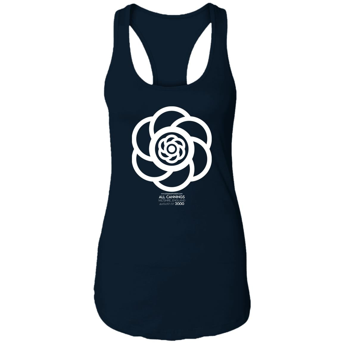 Crop Circle Racerback Tank - All Cannings