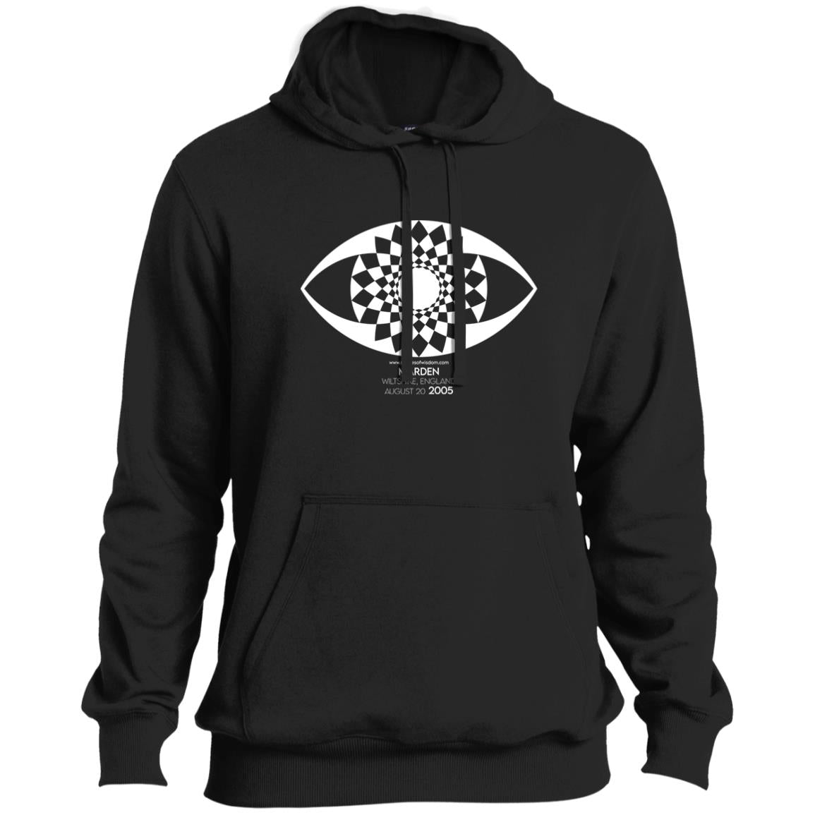 Crop Circle Pullover Hoodie - Marden