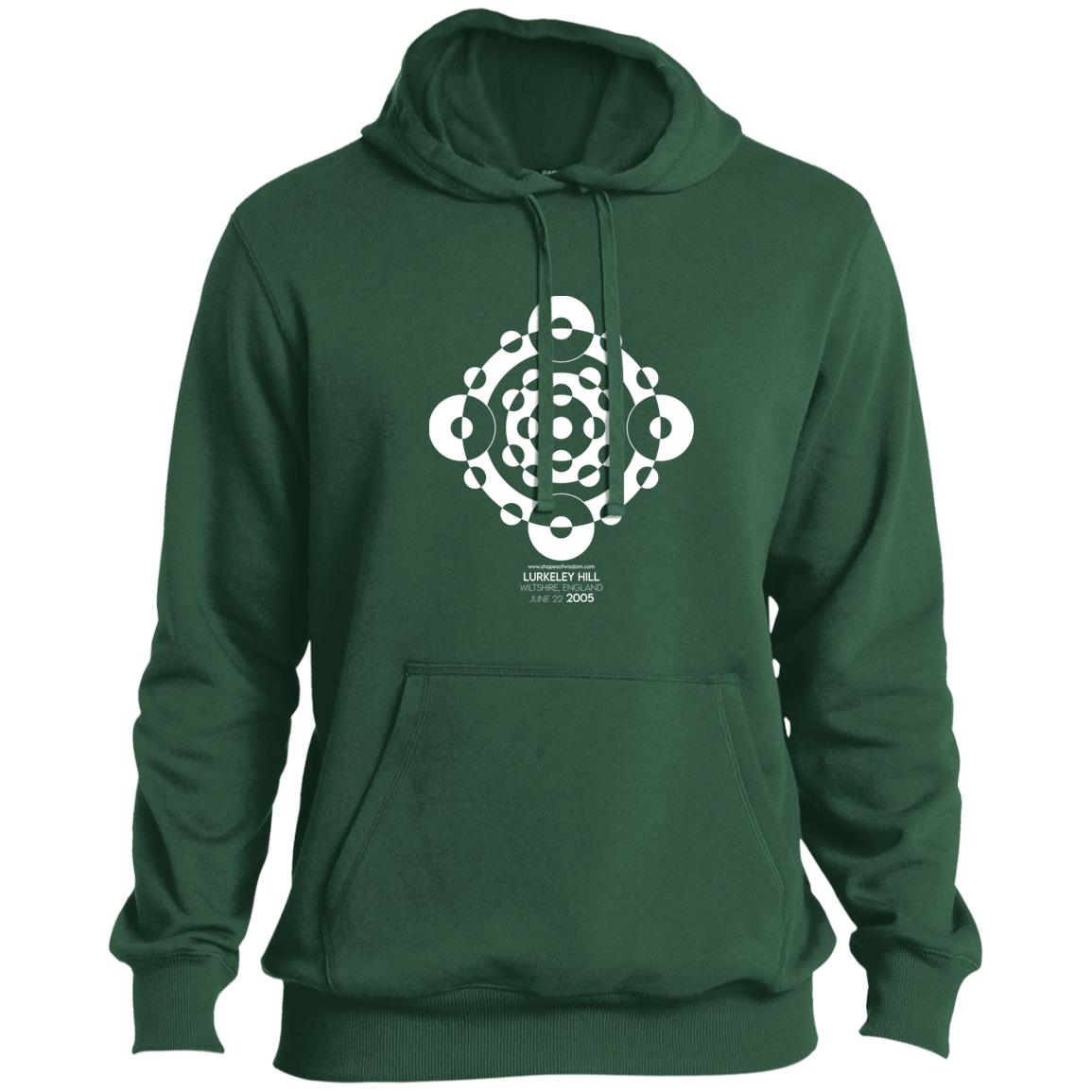 Crop Circle Pullover Hoodie - Lurkeley Hill 2