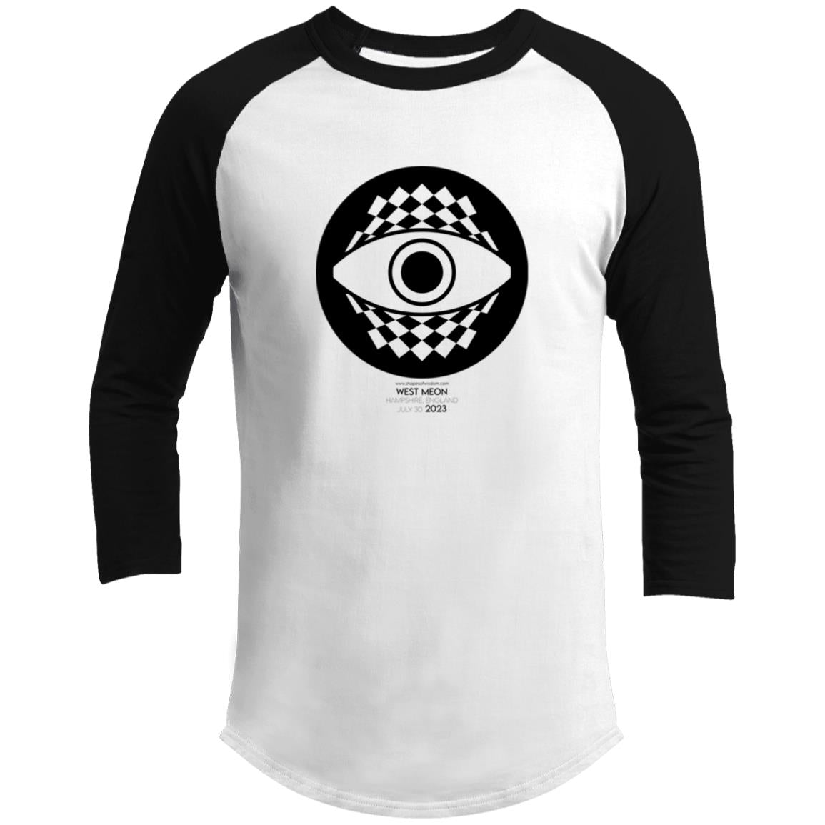 Crop Circle 3/4 Raglan Shirt - West Meon 4