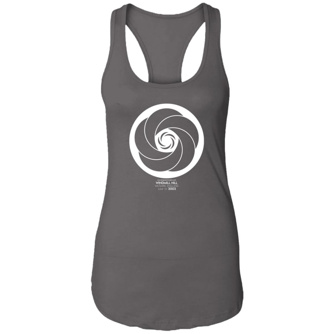 Crop Circle Racerback Tank - Windmill Hill 9