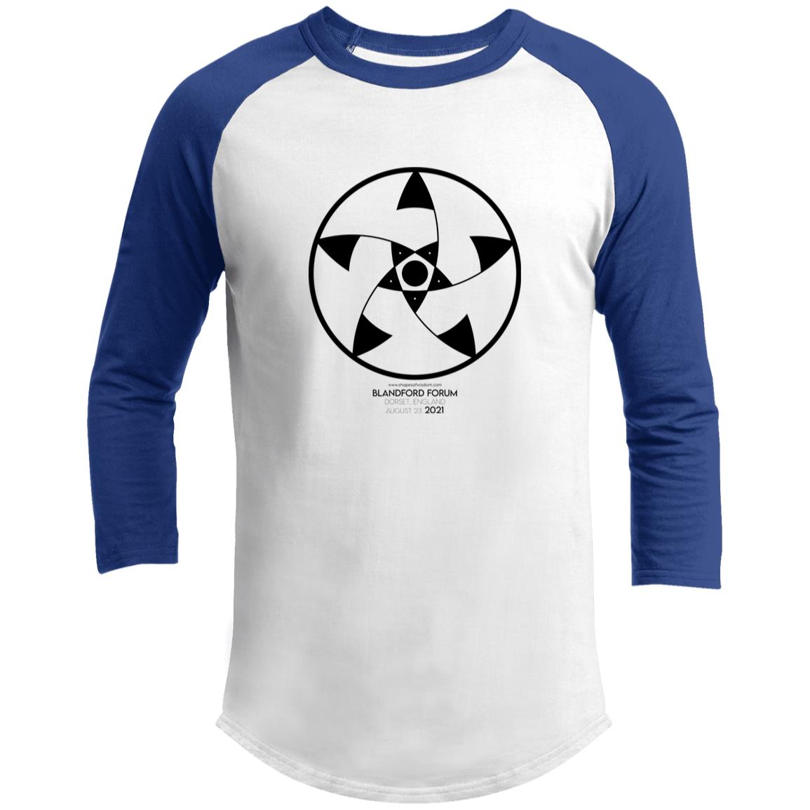 Crop Circle 3/4 Raglan Shirt - Blandford Forum 3