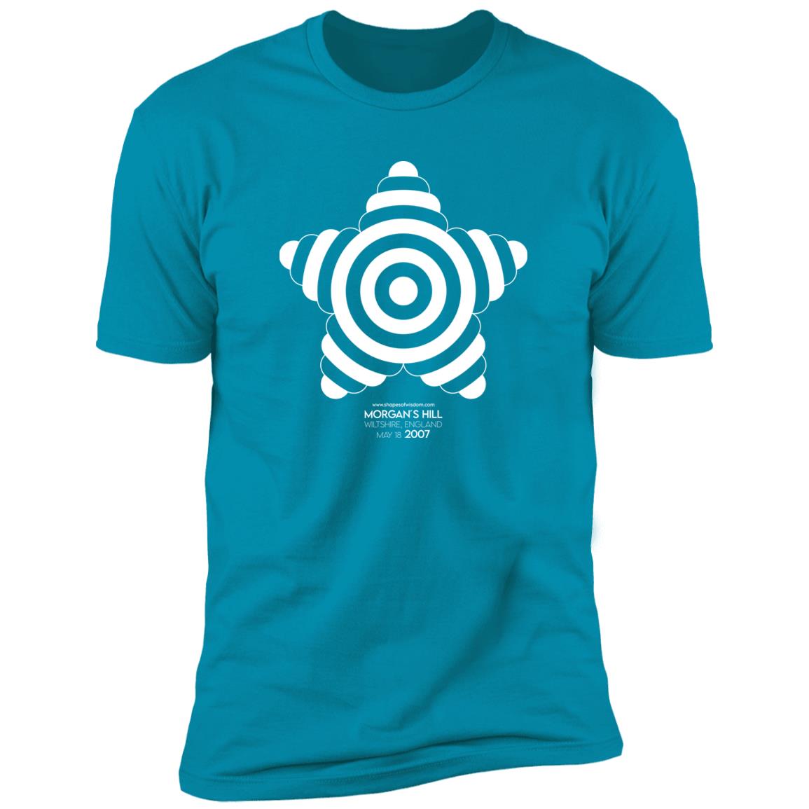 Crop Circle Premium T-Shirt - Morgan´s Hill 3