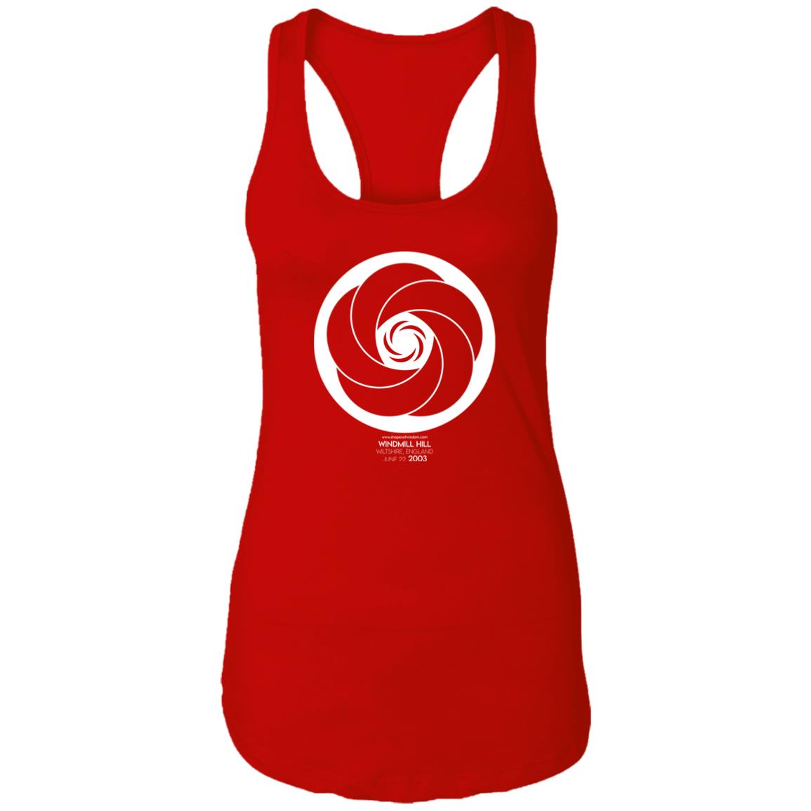 Crop Circle Racerback Tank - Windmill Hill 9