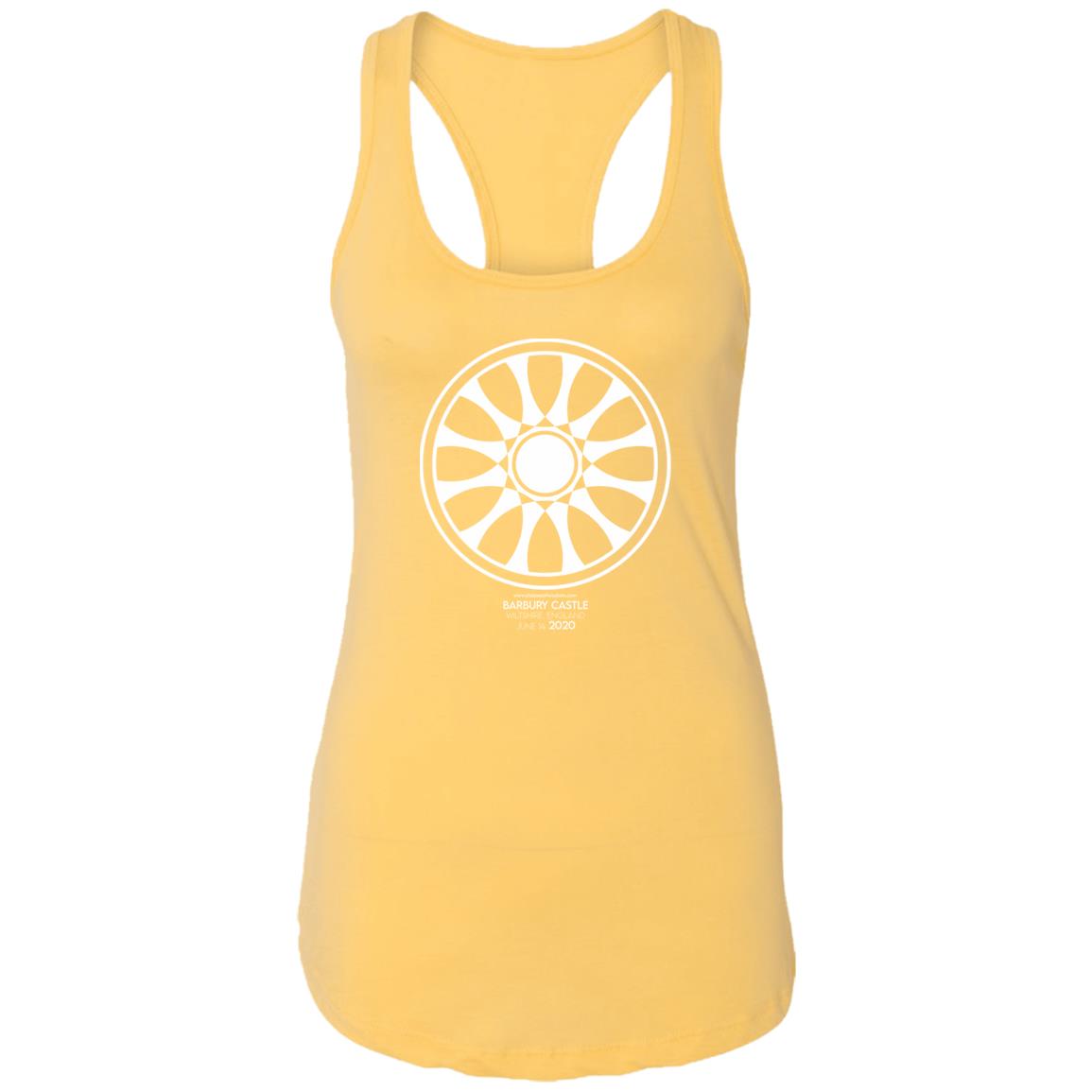 Crop Circle Racerback Tank - Barbury Castle 2