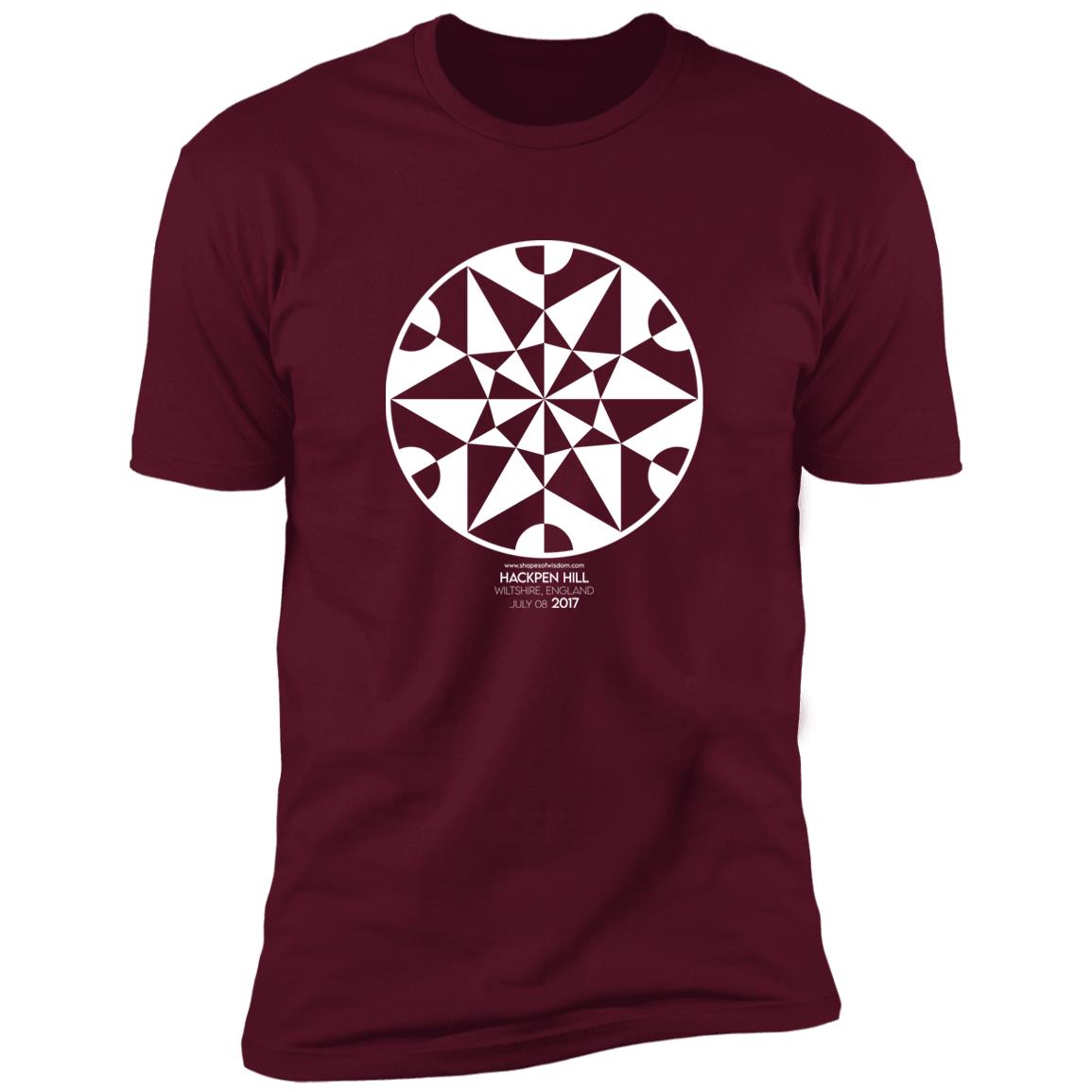 Crop Circle Premium T-Shirt - Hackpen Hill 16