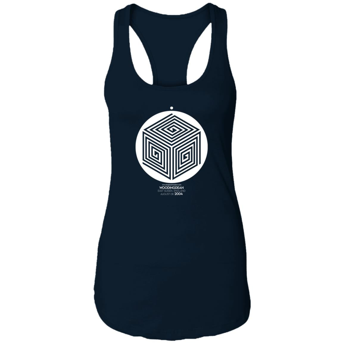 Crop Circle Racerback Tank - Woodingdean 3