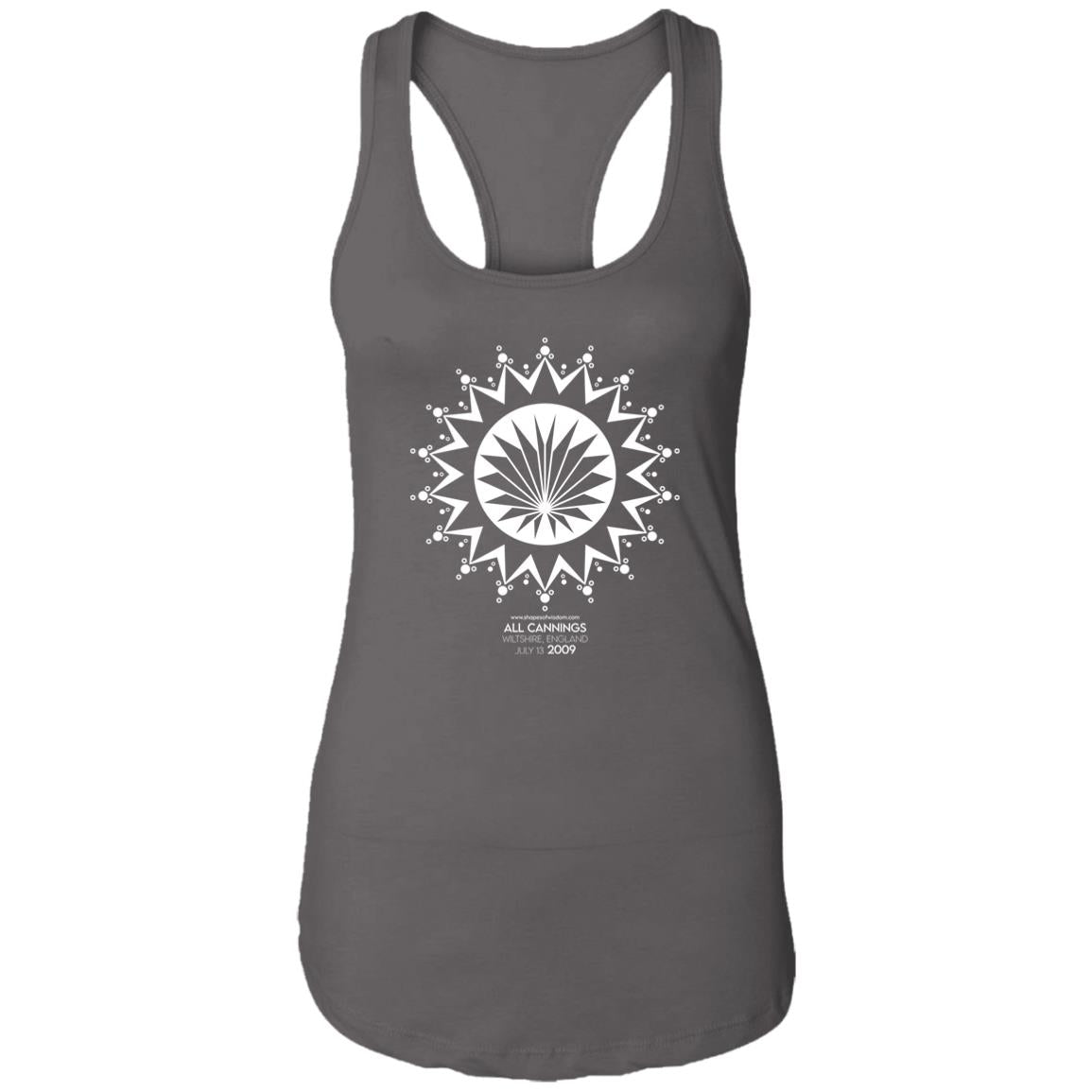 Crop Circle Racerback Tank - All Cannings 4