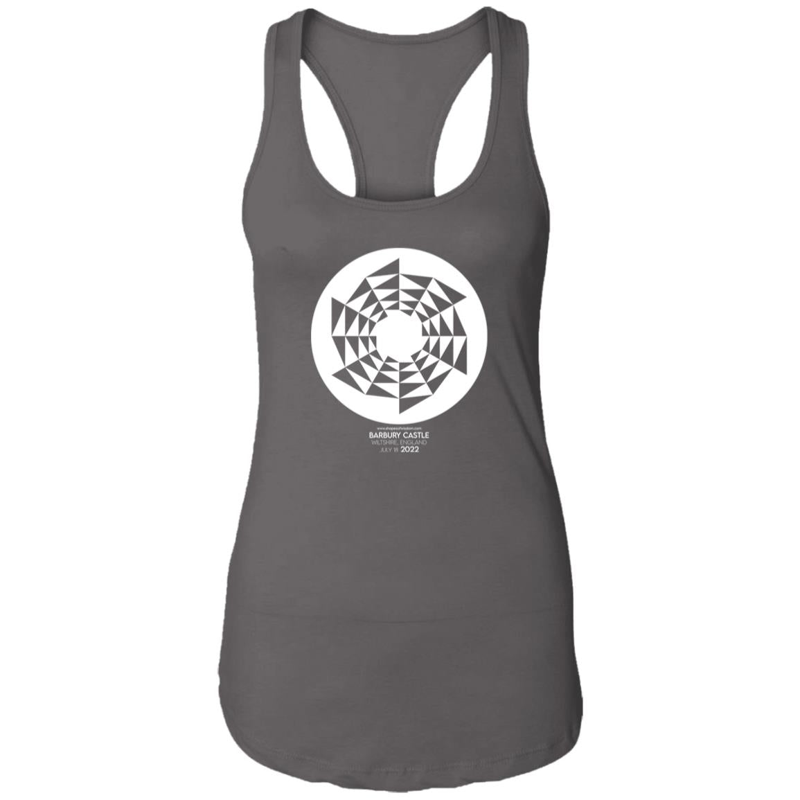 Crop Circle Racerback Tank - Barbury Castle 16