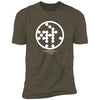 Crop Circle Premium T-Shirt - Winterbourne Basset 4