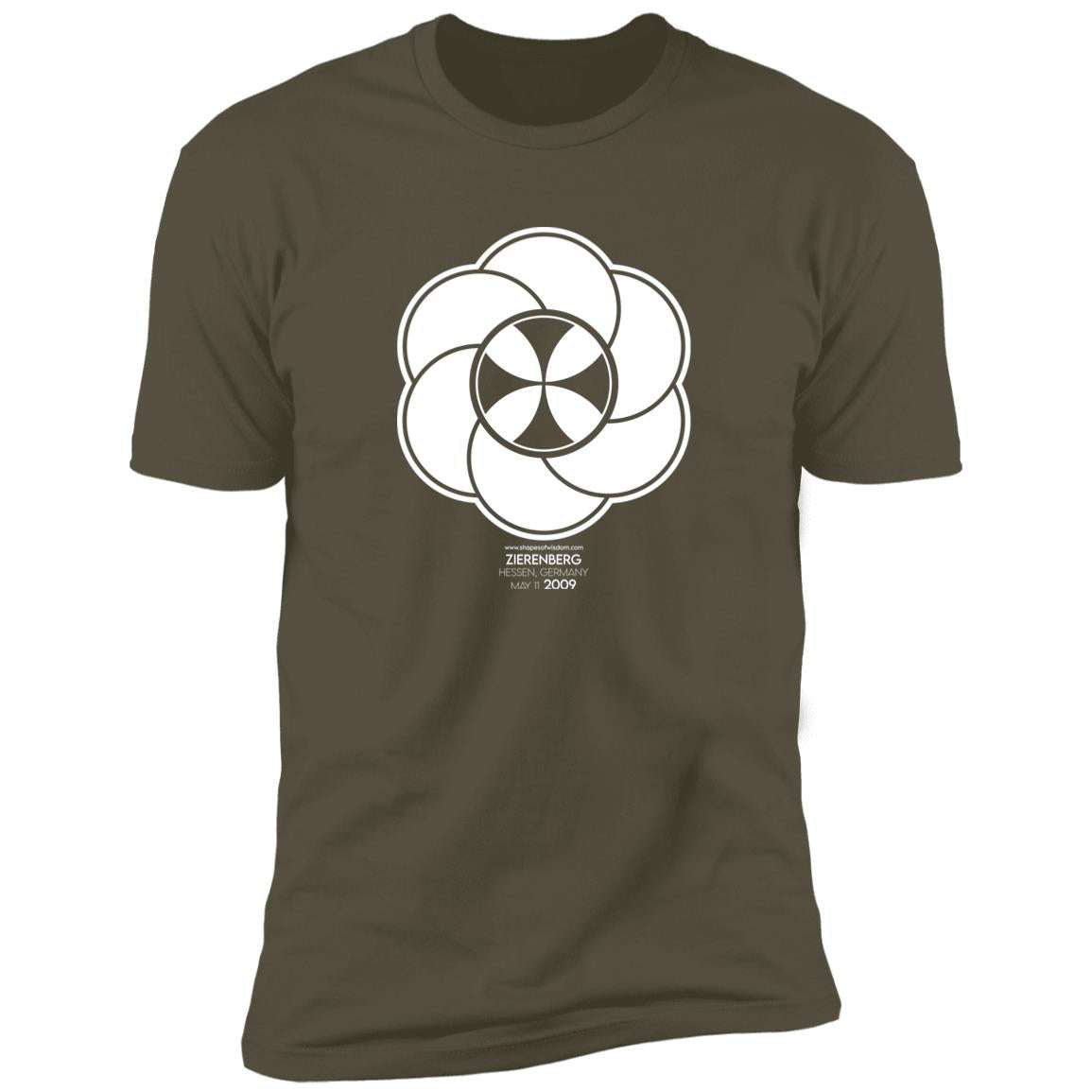 Crop Circle Premium T-Shirt - Zierenberg