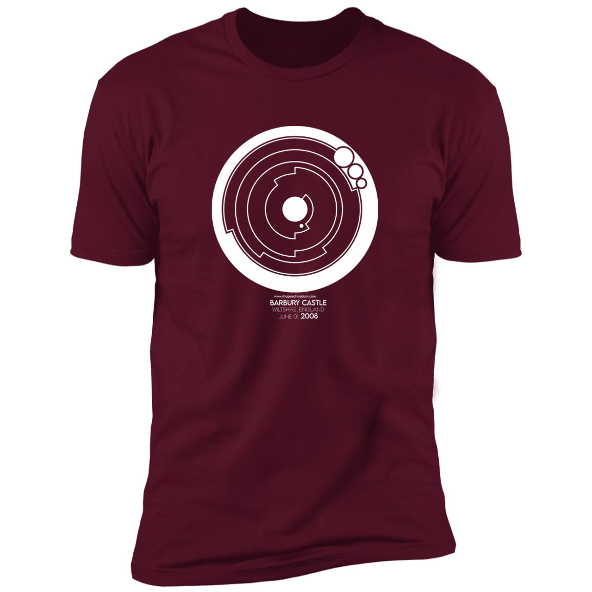 Crop Circle Premium T-Shirt - Barbury Castle