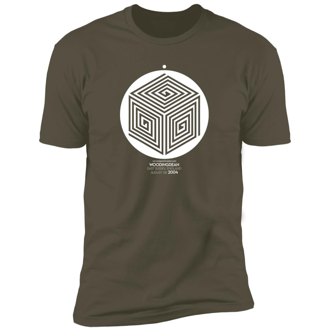 Crop Circle Premium T-Shirt - Woodingdean 3