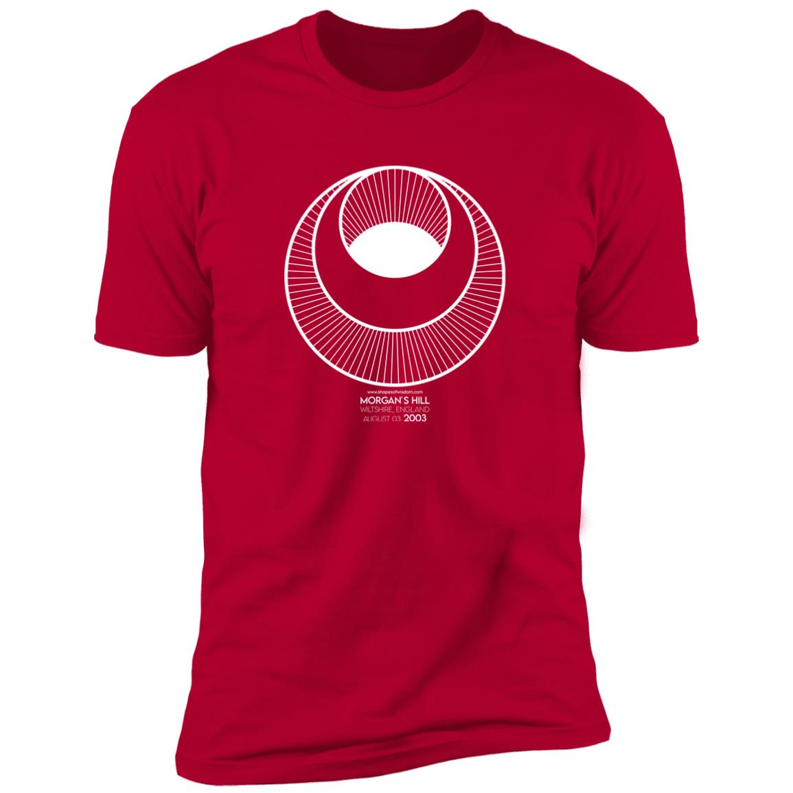 Crop Circle Premium T-Shirt - Morgan´s Hill 2