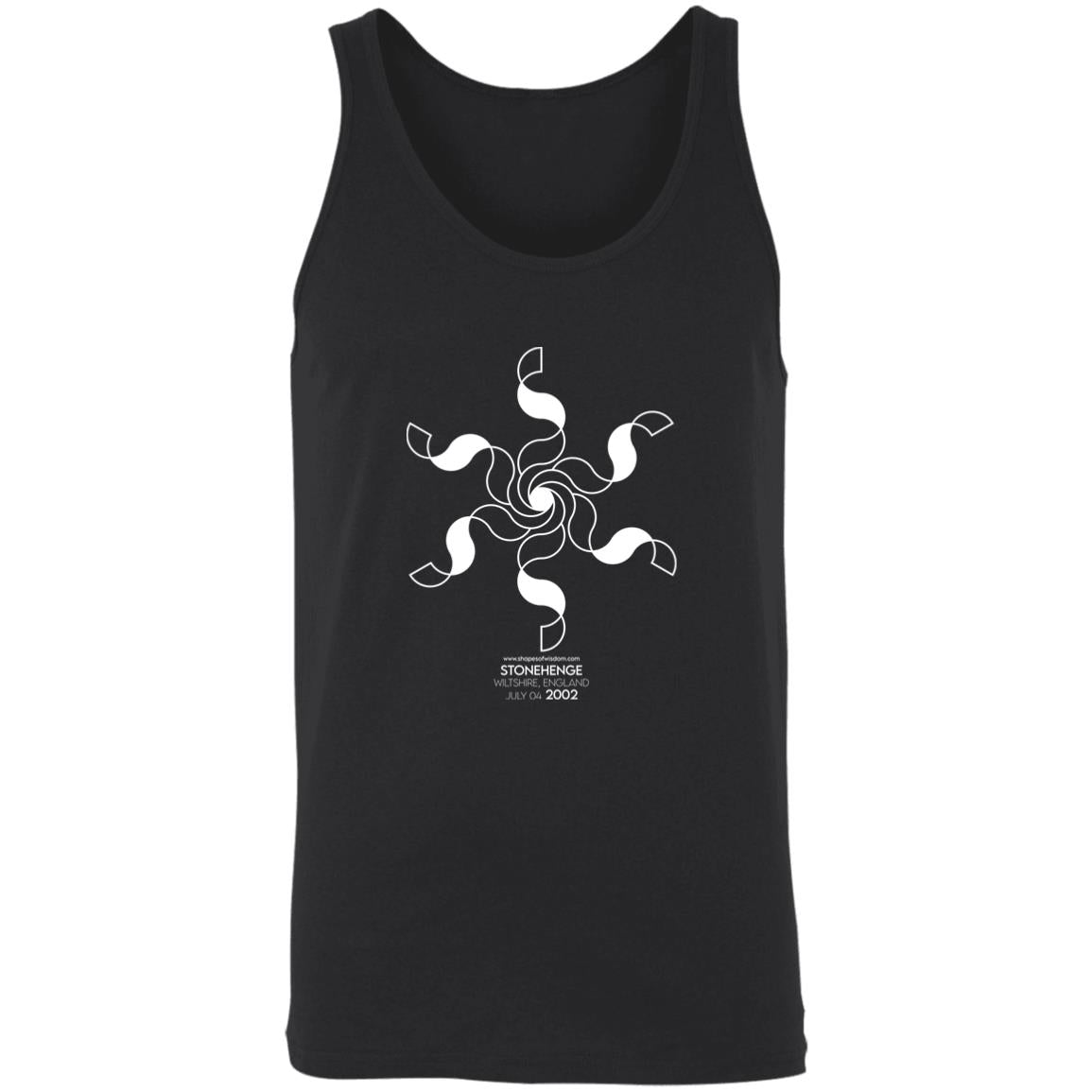 Crop Circle Tank Top - Stonehenge 5