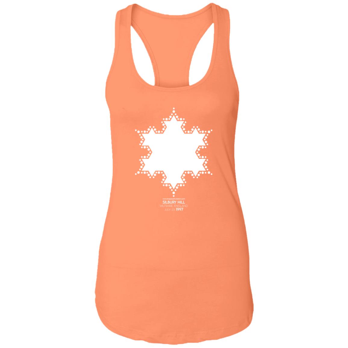 Crop Circle Racerback Tank - Silbury Hill 6