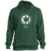 Crop Circle Pullover Hoodie - Lane end Down