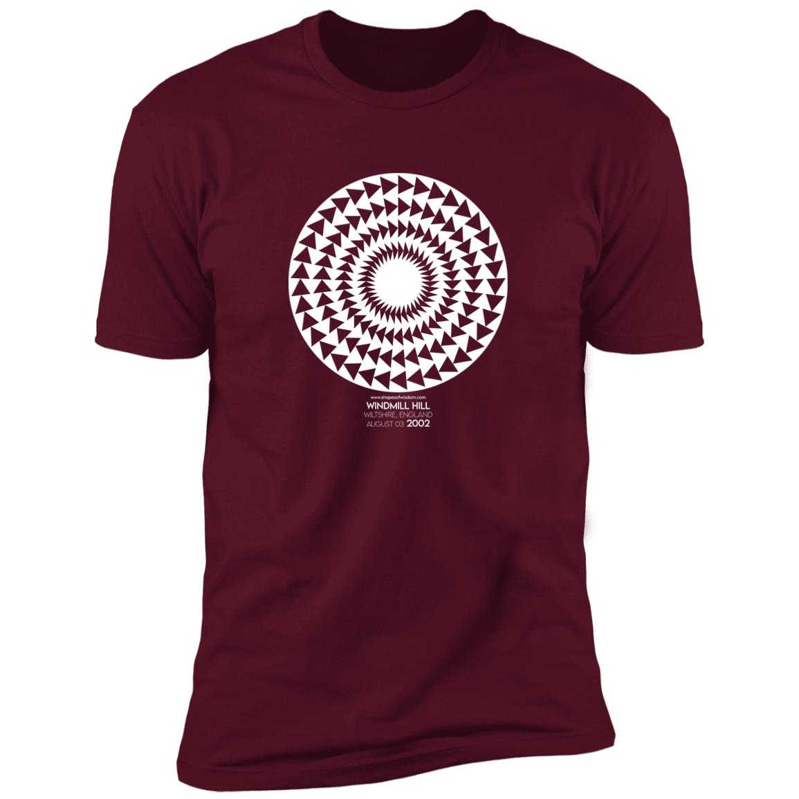 Crop Circle Premium T-Shirt - Windmill Hill 7