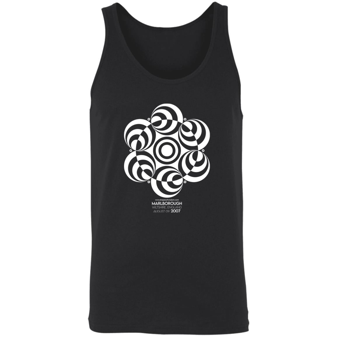 Crop Circle Tank Top - Marlborough