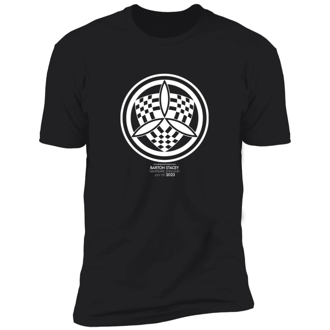 Crop Circle Premium T-Shirt - Barton Stacey 2