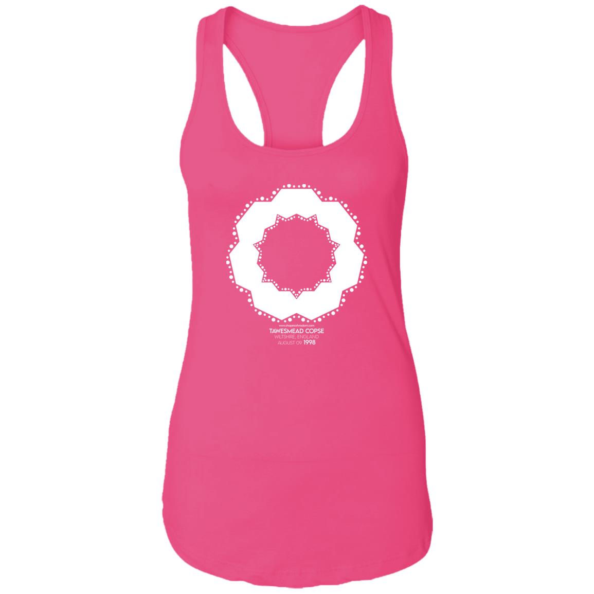 Crop Circle Racerback Tank - Tawesmead Copse