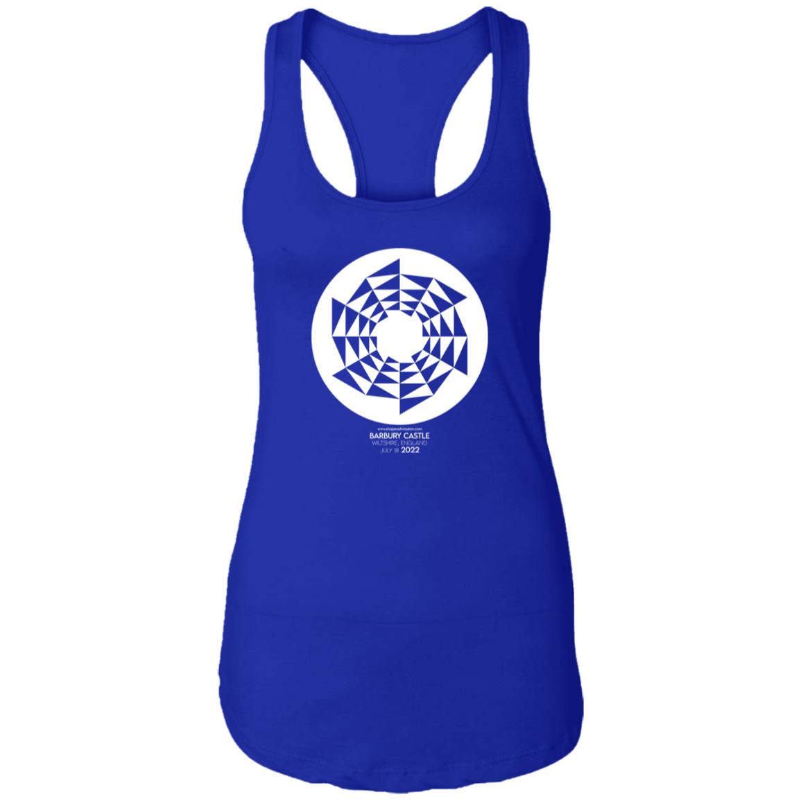 Crop Circle Racerback Tank - Barbury Castle 16