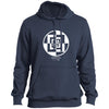 Crop Circle Pullover Hoodie - Sparticles Wood 2