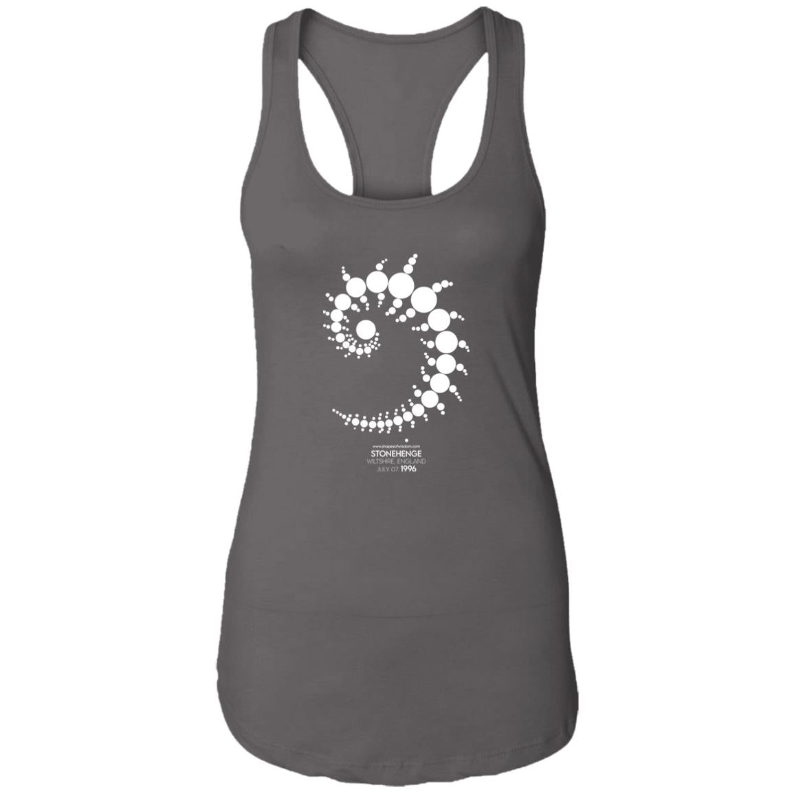 Crop Circle Racerback Tank - Stonehenge 3