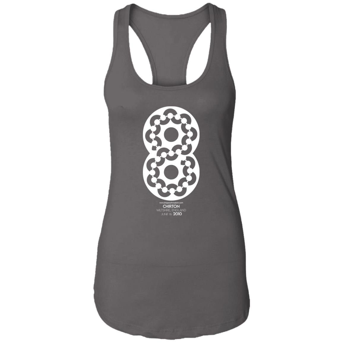 Crop Circle Racerback Tank - Chirton