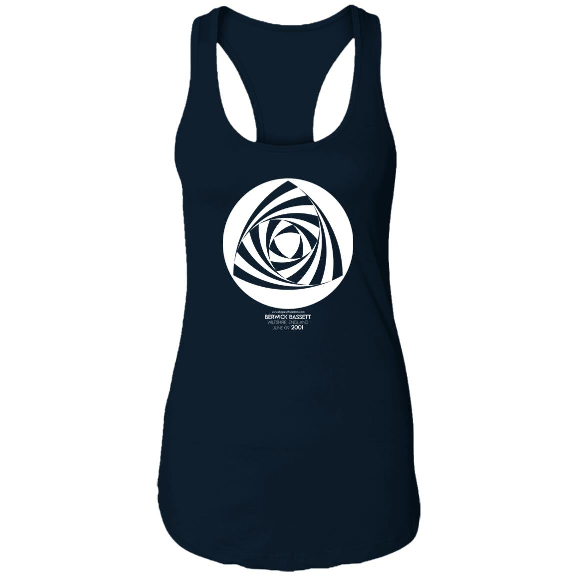 Crop Circle Racerback Tank - Berwick Basset 2