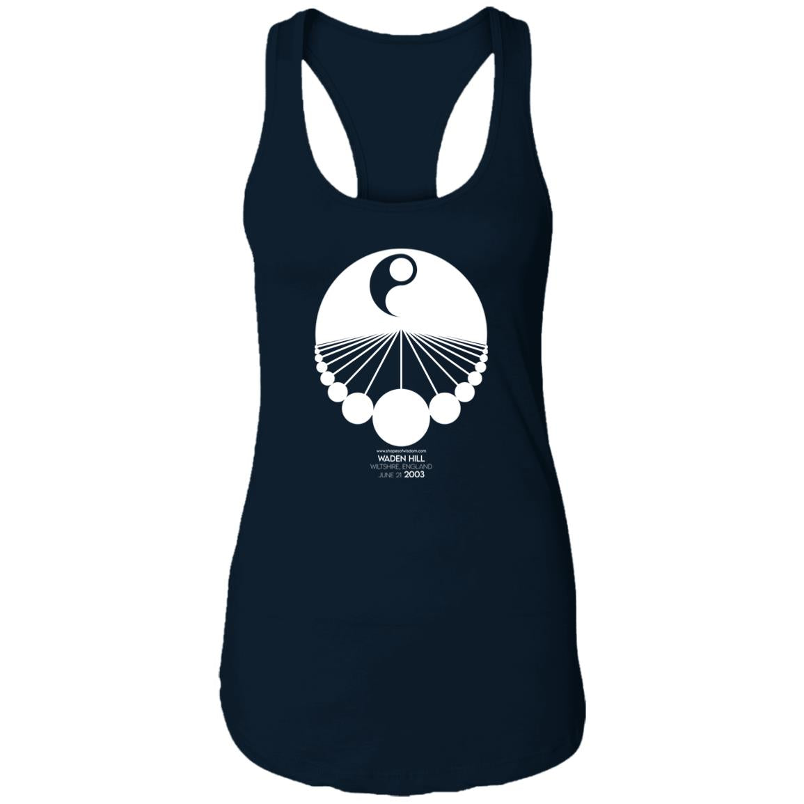 Crop Circle Racerback Tank - Waden Hill 3