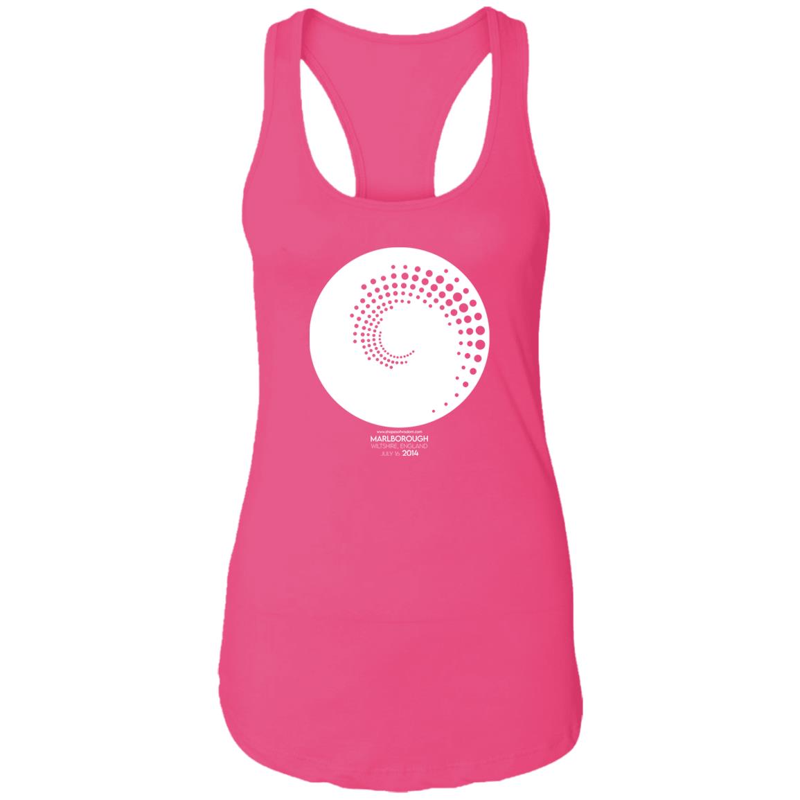 Crop Circle Racerback Tank - Marlborough 5