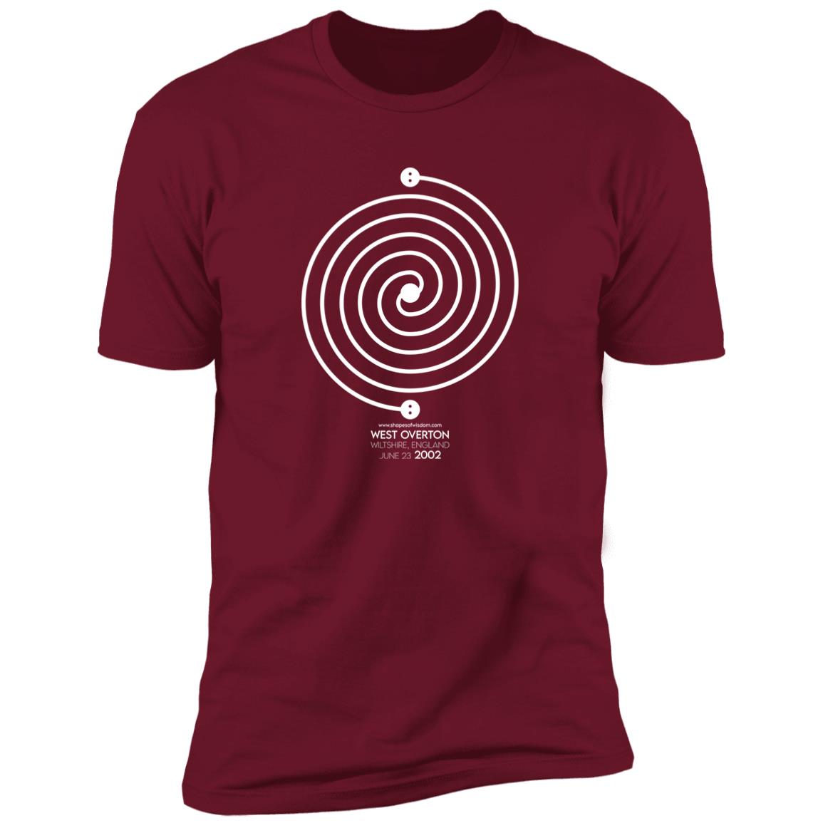 Crop Circle Premium T-Shirt - West Overton