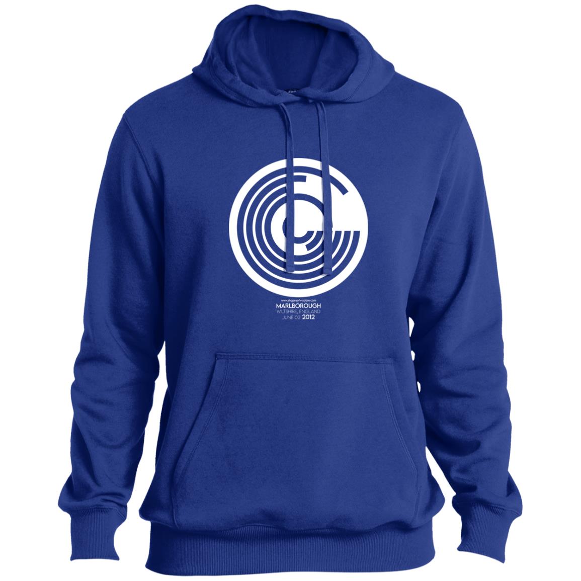 Crop Circle Pullover Hoodie - Marlborough 4