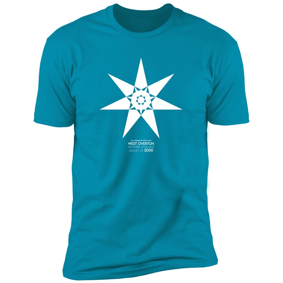 Crop Circle Premium T-Shirt - West Overton 6