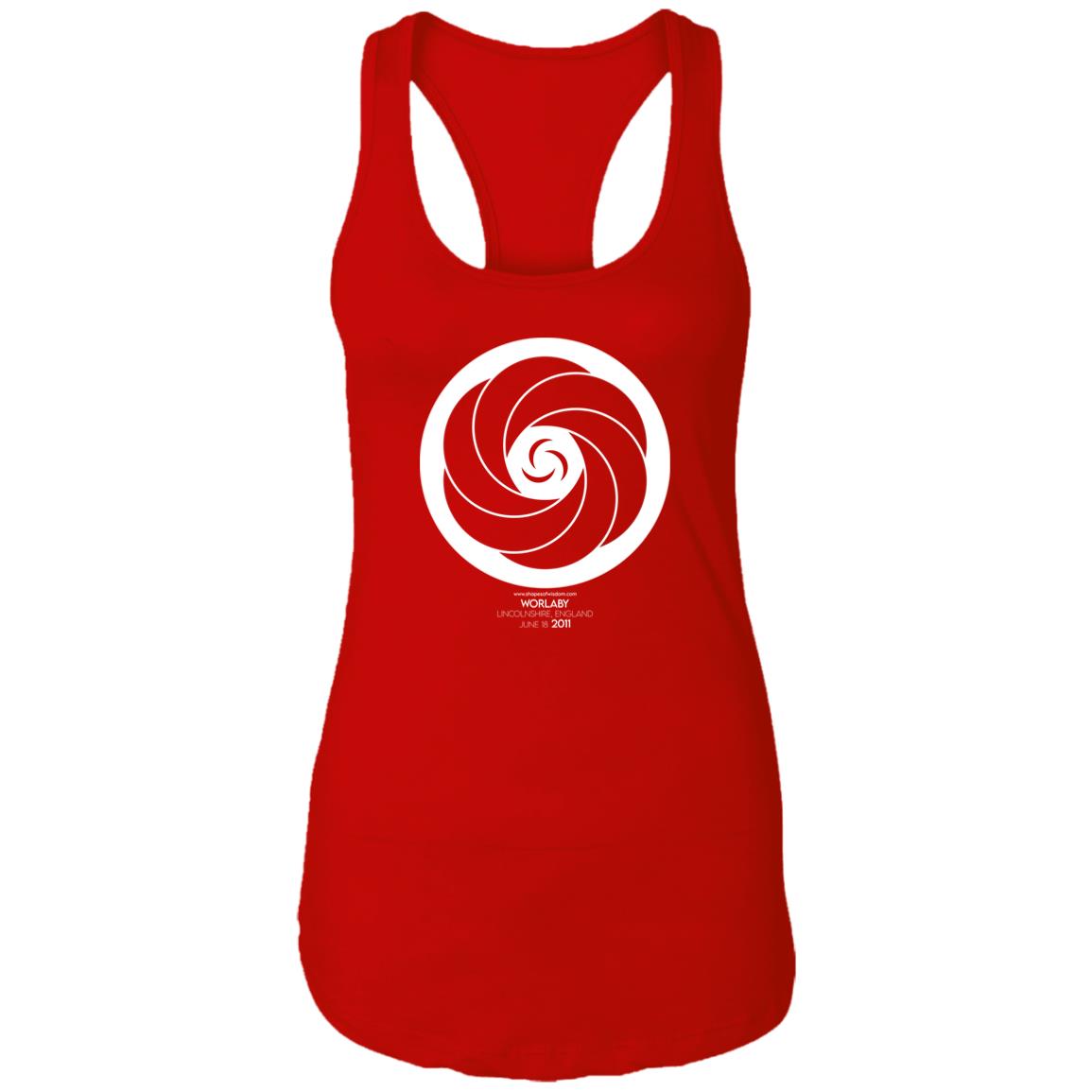 Crop Circle Racerback Tank - Worlaby