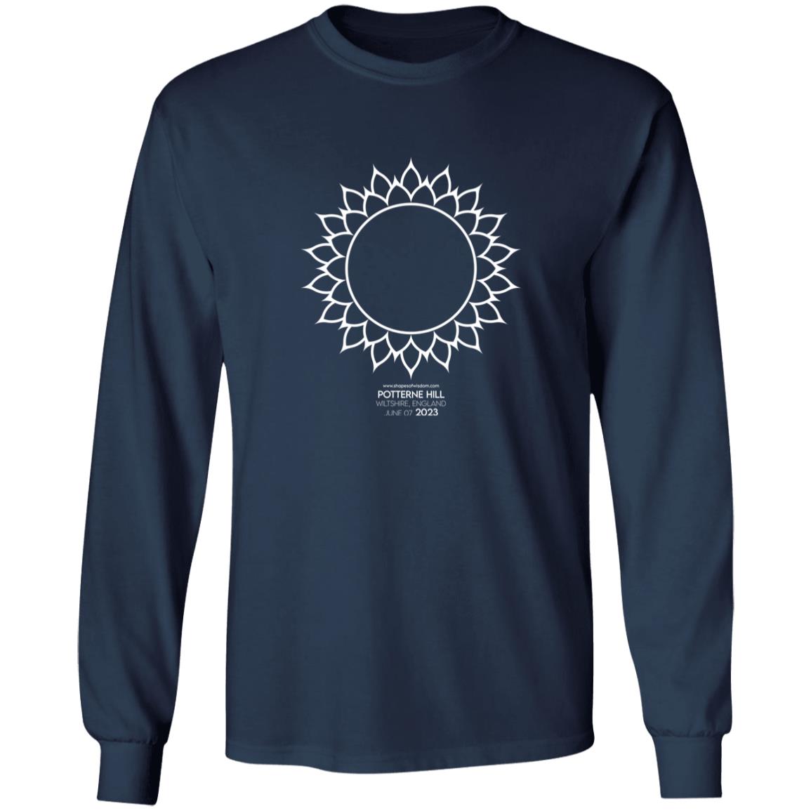 Crop Circle Long Sleeve Tee - Potterne Hill